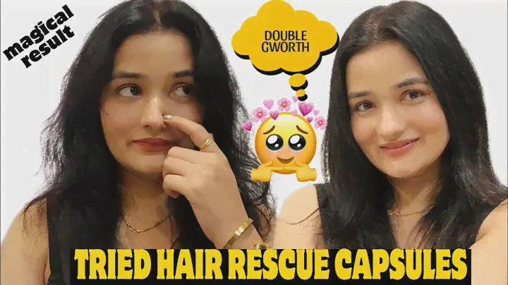 I tried viral  HAIR RESCUE KERATIN & BIOTIN in AVOCADO OIL  for 4 week & this happened! 😳