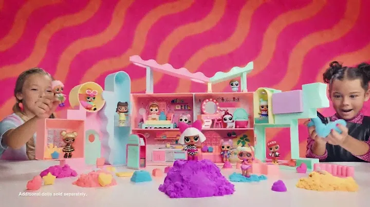 LOL Surprise! Squish Sand Magic House Playset
