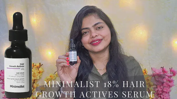 Minimalist 18% Hair Growth Actives Serum Reducing Hairfall & Growth | How to Use | Meenakshi Pujari