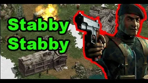 Commandos: Behind Enemy Lines - Stabby Stabby