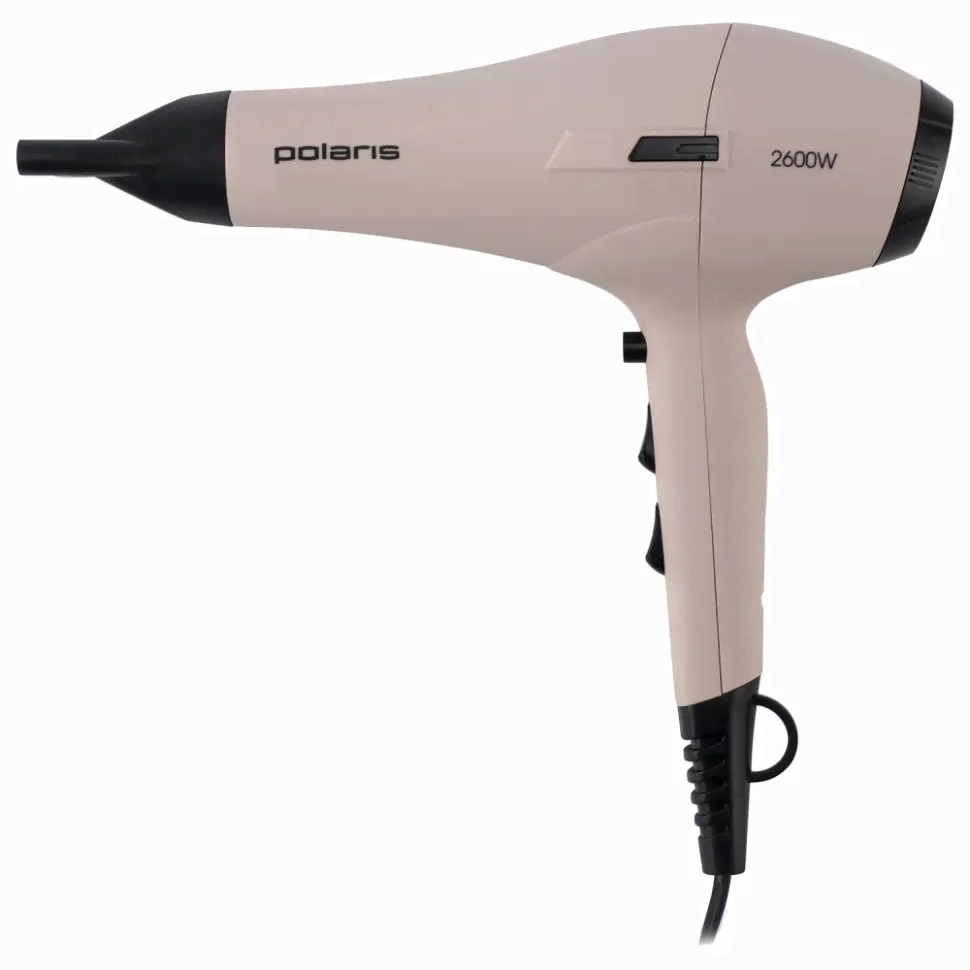 Фен POLARIS PHD 2600ACi Salon Hair, 2600Вт, 2скорости, 3температурных режима ионизаци-0