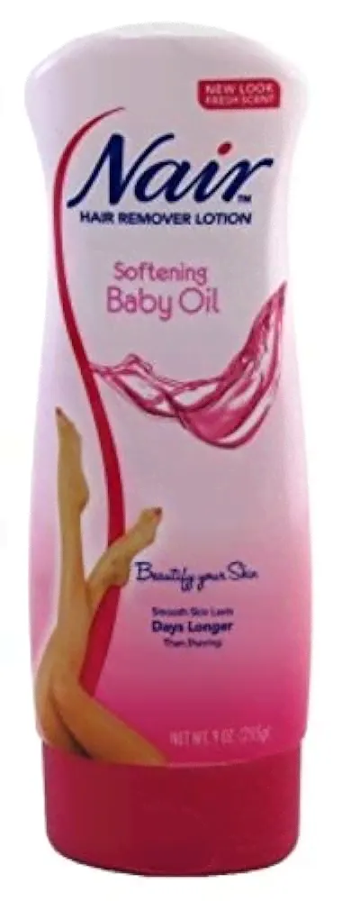 Грязи Nair Hair Remover Lotion Softening Baby Oil 9oz (2 Pack) by Nair