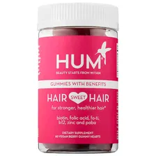 HUM NUTRITION Hair Sweet Hair Growth - Vegan Gummies