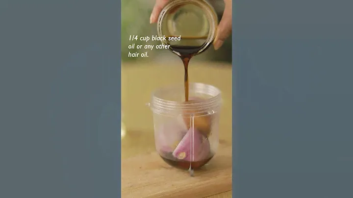 The best way to make onion oil to stop hair fall and regrow hair