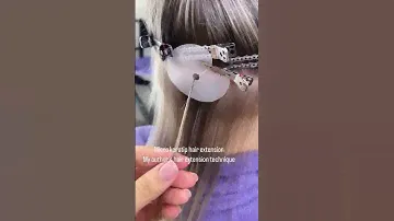 Micro keratips. Hair extensions. Наращивание волос #ヘアカラー  #tokyohairsalon #lanalubeauty #ヘアエステ