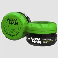 Матовая линейка стайлингов NISHMAN Matte Clay Hair Styling Wax M2