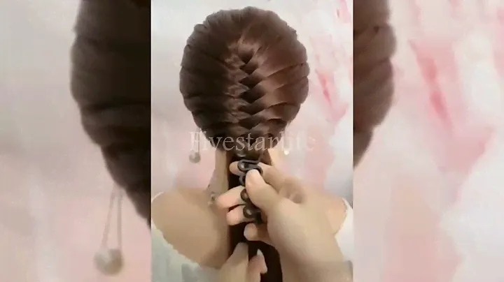Wave Hair Braiding Tool with Hook Fishbone Weave Hair Braider Roller Holder Clip French Hair Twist