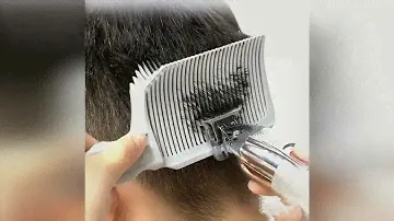 Fading Comb Professional Barber Clipper Blending Flat Top Hair Cutting Comb For Men Heat Resistant