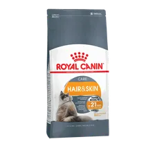 Корм для взрослых кошек Royal Canin Hair&Skin Care Корм сухой для поддержания здоровья кожи и шерсти, 10кг