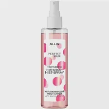 Увлажняющий мист-спрей для волос и тела Ollin Perfect Hair Moisturizing Hair Body Mist Spray 120 мл