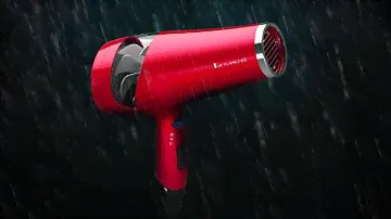 120 min - heavy rain and hair dryer