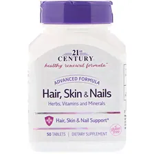 21st Century Hair, Skin & Nails 50 таблеток