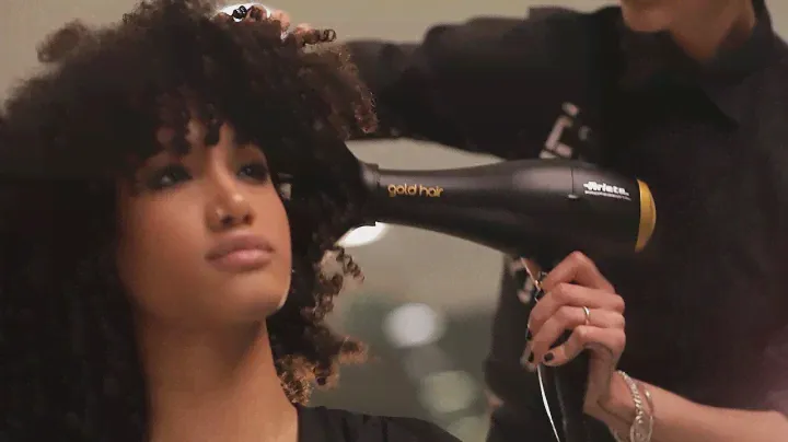 Asciugacapelli Professionale - Ariete Gold Hair - Phon per capelli morbidi come seta