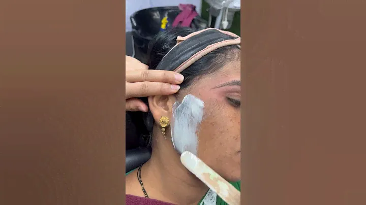 facial hair removal 🔥🔥#hairremoval #wax #waxing #facewax #facewaxing #viral #video