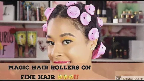 Magic Rollers/Spoolies On fine Hair?