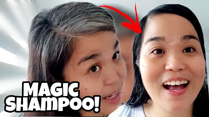 No more Gray Hair!!! Sin Hair Shampoo Unboxing and Review