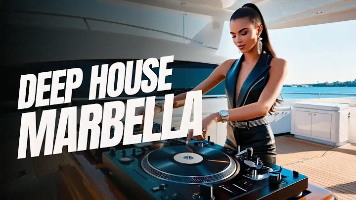 🍸☀️ Marbella Nights: Luxurious Deep House & Stunning Costa del Sol Views | 4K Spanish Riviera
