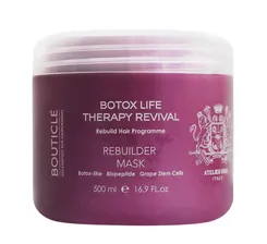 Bouticle ATELIER HAIR Ботокс восстанавливающая маска для химически поврежденных волос 500 мл