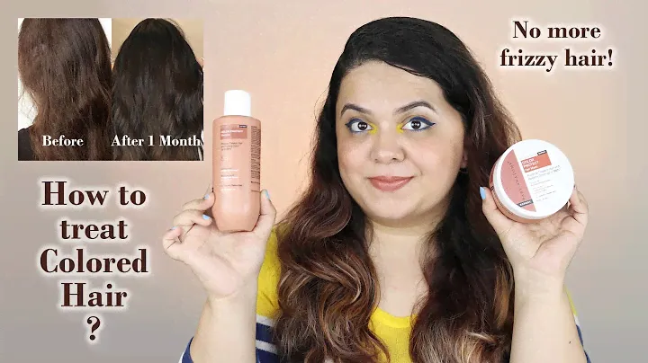 Haircare Tips For Colored Hair | Bare Anatomy Expert Color Protect Shampoo & Hair Mask |