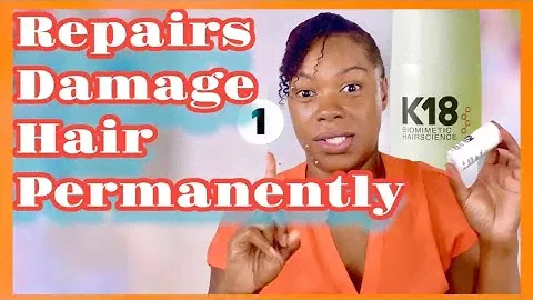Repair Damaged Hair in 4 Minutes w/ K18 Leave in Molecular Repair Hair Mask  All Hair Types | Review