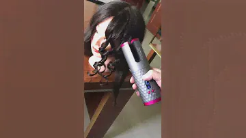 USB Hair Automatic curling iron with LCD Display