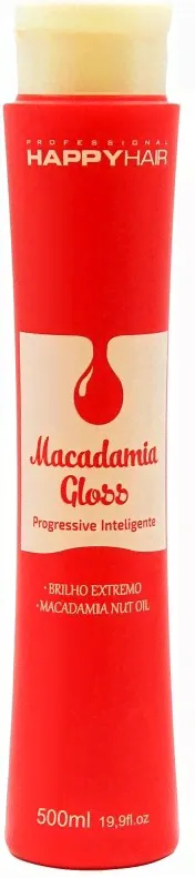 Happy Hair Macadamia Gloss Кератин маска 500 мл-0