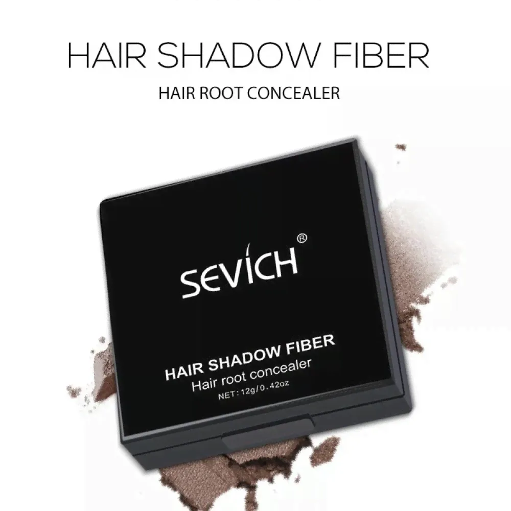 Пудра маскирующая для волос Hair Shadow Fiber - Hair Root Concealer, Sevich, 12 гр в России-3