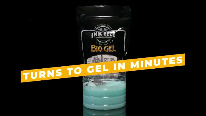BIO GEL SOIDIFIES IN MINUTES | INK-EEZE