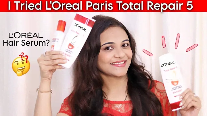I Tried L'Oreal Paris Total Repair 5 Range for my Damaged hair | SuperBeautyDezires