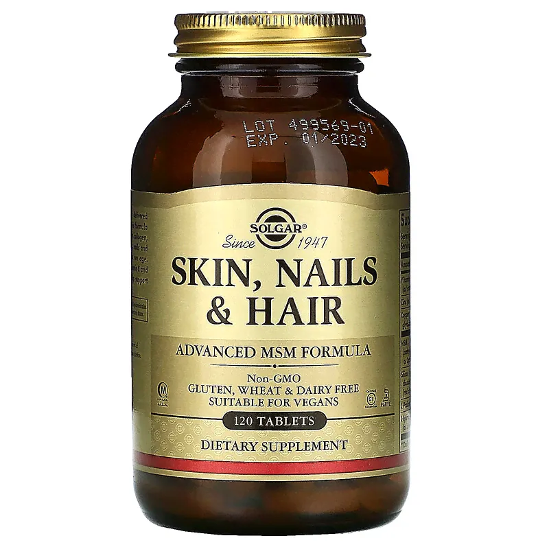 Solgar Skin Nails & Hair 120 таб-0