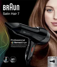 Braun Фен Braun HD 780 Satin Hair 7, черный/серый фен