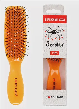 I LOVE MY HAIR, Щетка "Spider" оранжевая S-0