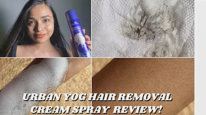 Urban Yog Hair Removal Cream Spray live review in Bengali #hairremoval #bengalireview
