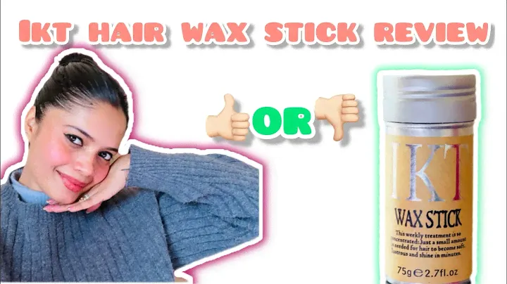 Honest Review: IKT Hair Wax Stick! 😍