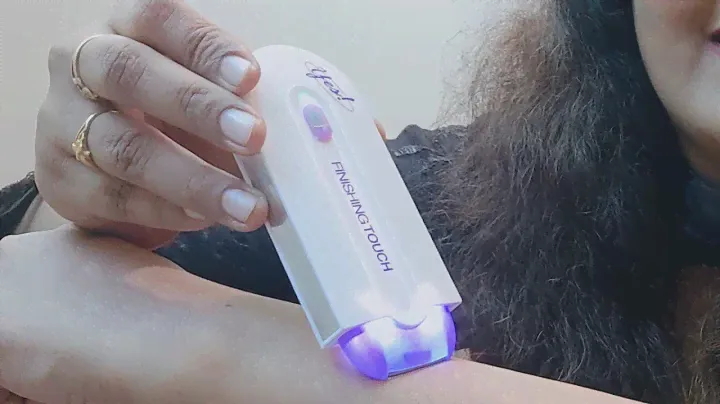 Honest Review & Demo Of Yes! Finishing Touch Hair Remover| NO.1 Finishing Touch Facial Hair Remover