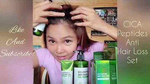 CICA Peptides Anti Hair Loss / Anti Hair fall Shampoo Hair Care Set