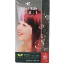 Tony Moly Berry Trendy Bubble Hair Color Red Wine - Краска для волос