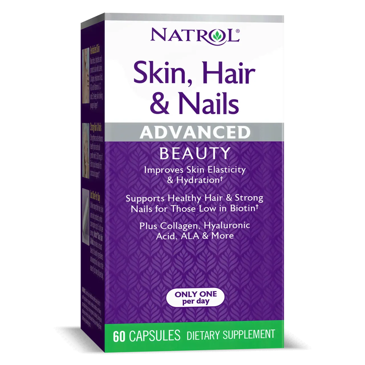 Купить Natrol Skin, Hair & Nails Advanced 60 Капсул