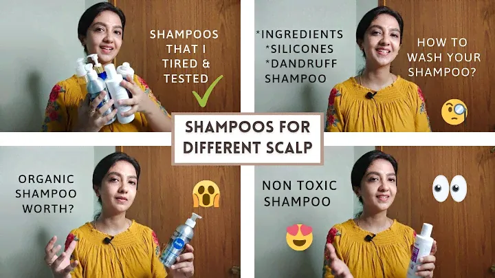 Shampoos for oily, dry, dandruff scalp | Best Indian Shampoos | Anbudan PRIYA ✨
