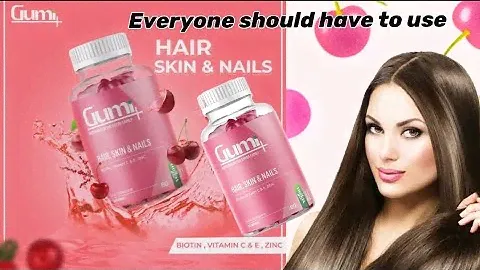 Gumi plus//Best multivitamins for Hair/skin/Nails//Best Recommendation.