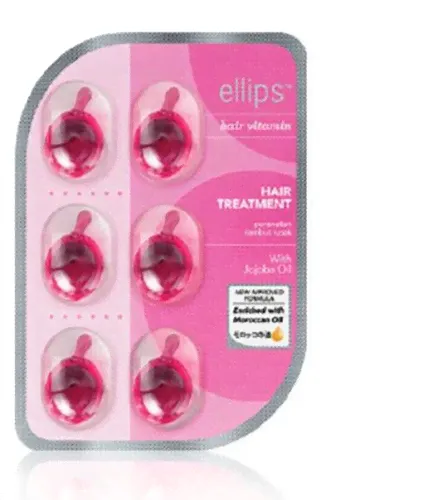 Ellips Hair Treatment, 6 капсул — для сильно поврежденных волос-0