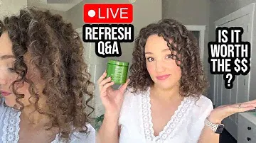 Live Refresh with me Q&A | Why Aveda Be Curly Advanced May Not Be Worth It