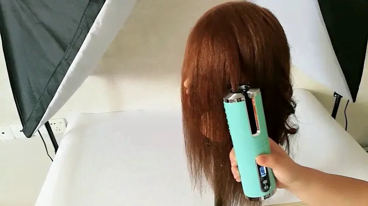 Zkagile Wireless Auto Rotating Ceramic Hair Curler Cordless USB Hair Curler Wireless USB Hair Curler