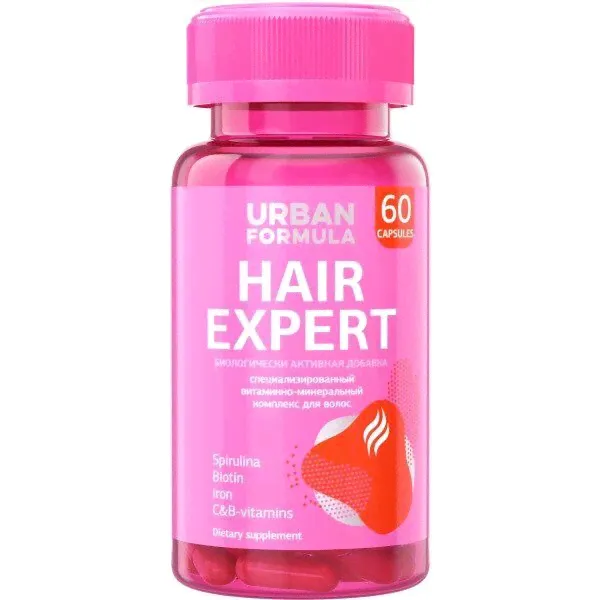 Капсулы Urban Formula Hair Expert ферулина 60 шт. в Москве-0