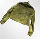 Rick Owens Grinch Pony Hair Cropped Jacket