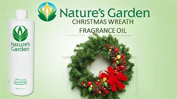Christmas Wreath Fragrance Oil- Natures Garden
