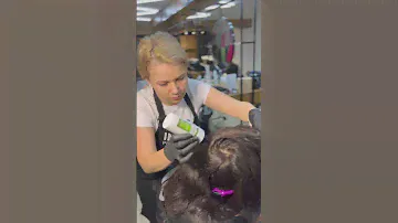 Детокс кожи головы😍 В описании рассказали доя чего нужна эта процедура 👆🏼 #пилинг #пилингголовы
