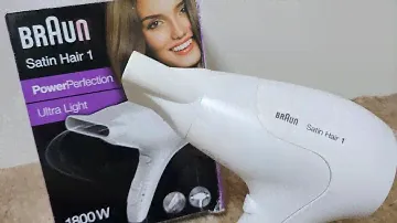 Braun Satin Hair 1 HD180 Hair Dryer Power perfection | Review | Unboxing