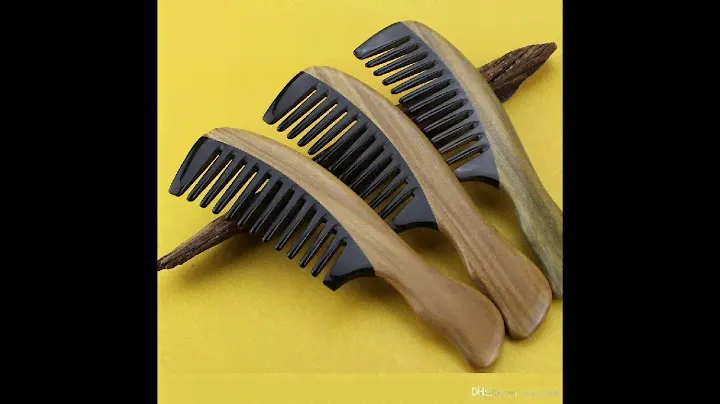 The Best Wide Toothed Ox Horn Wood Wave Handle Hair Comb