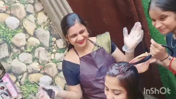 Hair color कैसे लगाए|How to apply perfect hair color| #viral #trending #haircolor #haircut #haircare